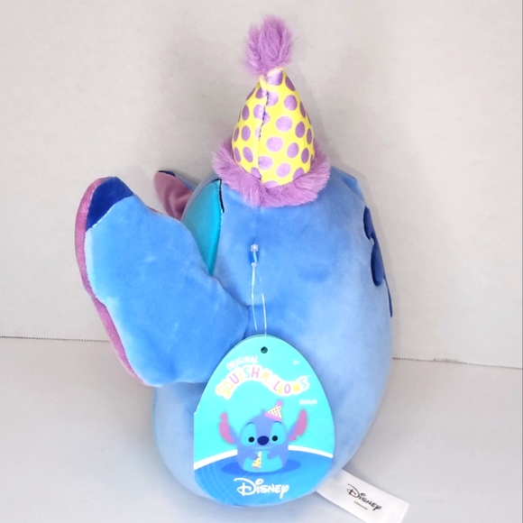 STITCH 🥳 Disney's Birthday Party Stitch Original Squishmallow by Kelly Toy NWT - Picture 3 of 10